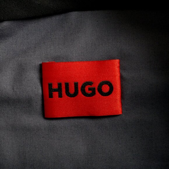 Hugo Boss Men's "Hesten232X" Extra Slim Fit Gray Wool Dress Pants US 32R IT 48 - Picture 4 of 5